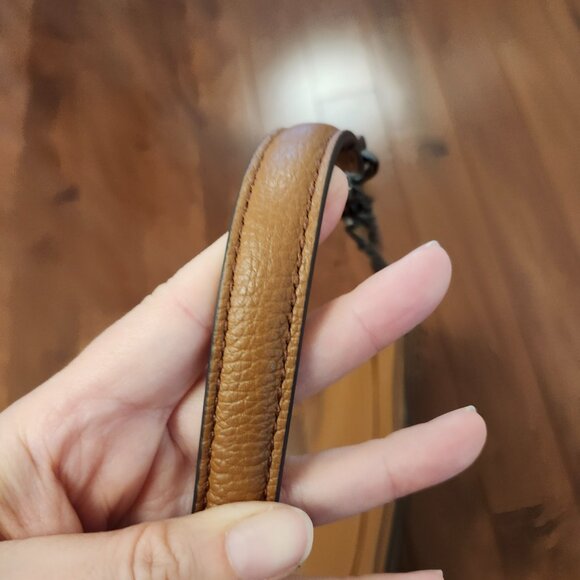 Aimee Kestenberg Kaiden brown leather crossbody shoulder bag in suede fringe - Picture 6 of 16